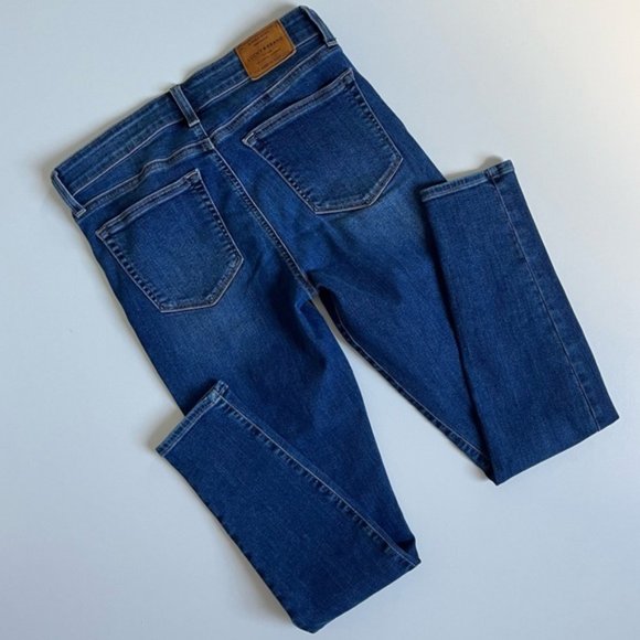 Lucky Brand Ava Super Skinny High Rise Denim Size 4/27 Stretch Medium Wash - Picture 9 of 12